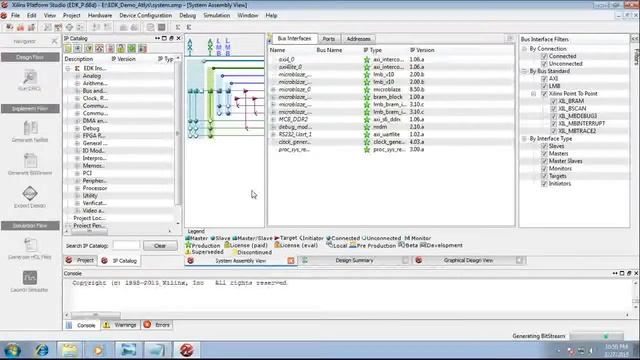 Hello World in Digilent Atlys Board using Xilinx ISE 14.6 with Xilinx EDK смотреть онлайн
