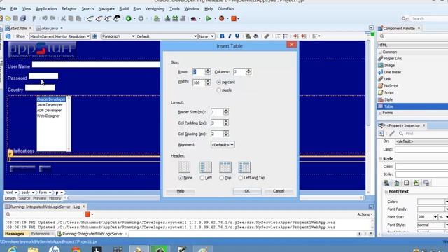 j2ee007 passing parameter to Servlet Class смотреть онлайн