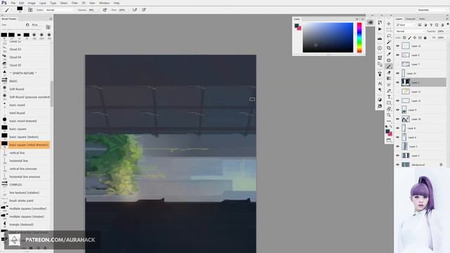 Daily Warmup #256 - Speedpaint Timelapse смотреть онлайн