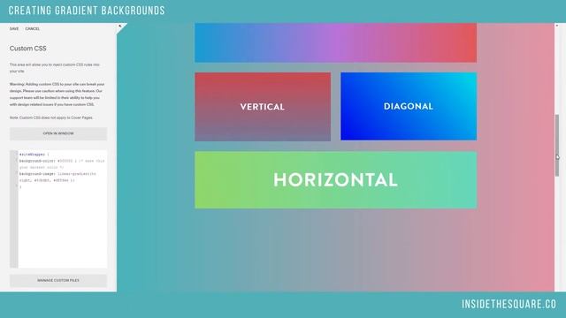 Creating A Gradient Page Background in Squarespace // Squarespace CSS Tutorial смотреть онлайн