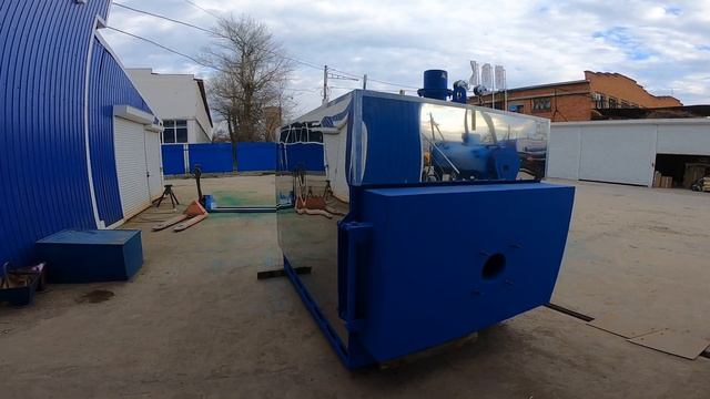 Паровой промышленный котёл ECO PAR 1000 смотреть онлайн