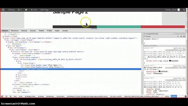 How to use CSS3 Pricing Tables - WordPress Plugin смотреть онлайн