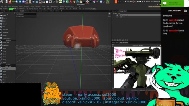 xsinick - Game Dev Warmup 1 | #sculpting #blender #3dcoat #art #krita #gimp #music #anime #ai смотреть онлайн