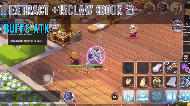 Ragnarok Mobile - +15claw oracle mirror (damage test) смотреть онлайн