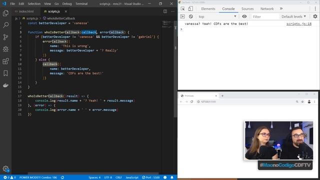Desvendando DEFINITIVAMENTE as Promises em JavaScript // Mão no Código #21 смотреть онлайн