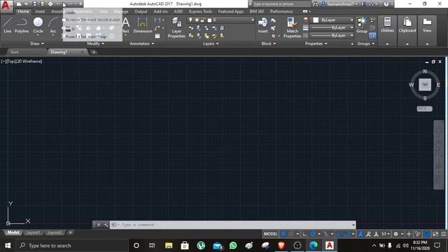 Introduction To AutoCAD Interface | Autodesk | HSCreation смотреть онлайн