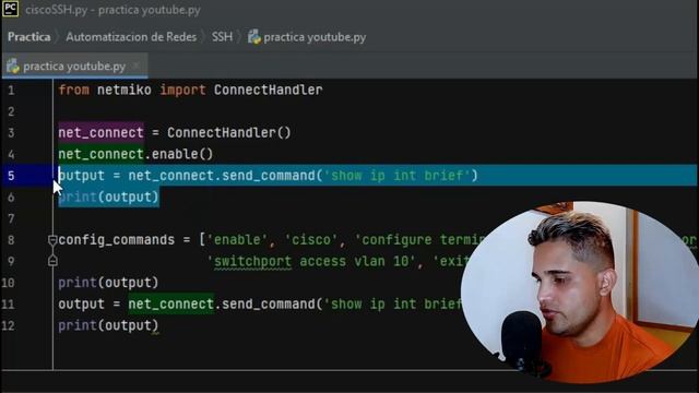 Automatización de Redes [Python] CISCO SSH смотреть онлайн
