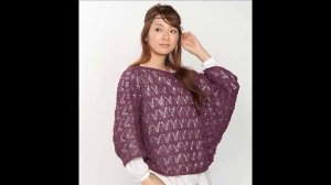 Джемпер Летучая Мышь Спицами - 2019 / Cardigan Bat / Strickjacke Fledermaus