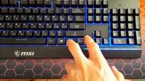 Сравнение звука ПЛУНЖЕРНОЙ и МЕМБРАННОЙ клавиатуры / MSI VIGOR GK30