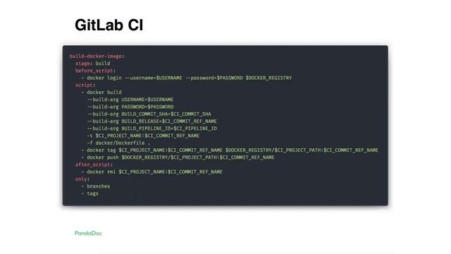 GitLabизируемся / Никита Гришко / PandaDoc [Python Meetup 28.03.2018] смотреть онлайн