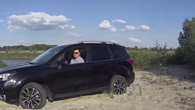 Subaru forester XT 2017 разворот на песке смотреть онлайн