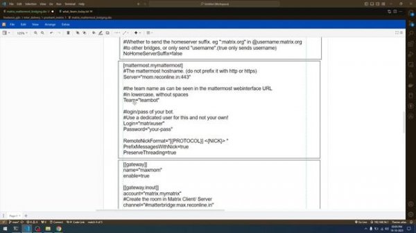 How To Bridge Matrix & MatterMost Server With MatterBridge: Detailed Hands On Demo
