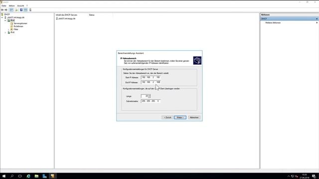 Windows DHCP Server einrichten смотреть онлайн