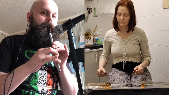 Tin whistle and hammered dulcimer - The Dawning Of The Day смотреть онлайн
