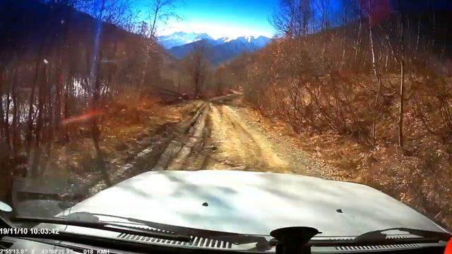 Zagari pass - Ushguli to Lentekhi in November смотреть онлайн