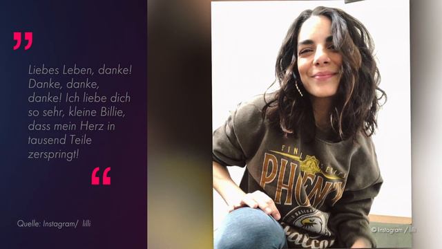 Lilli Hollunder und René Adler kuscheln ihre Tochter Billie! смотреть онлайн