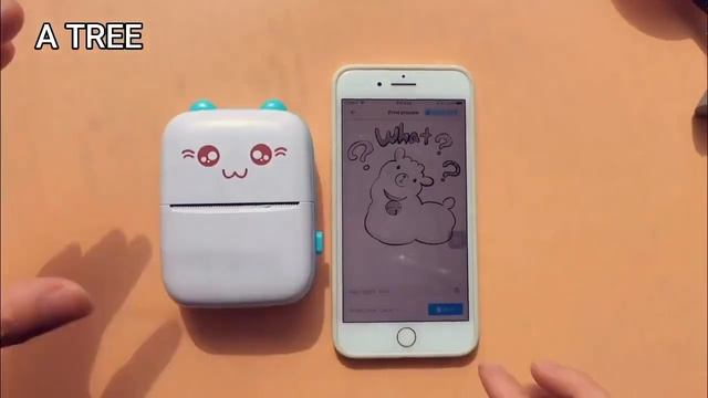 Карманный мини термопринтер смотреть онлайн