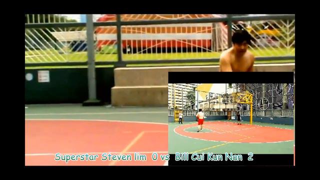 Exciting Share! SuperStar Steven Lim Exclusive Paying Basketball Match with SP Bill Cui 21 Mar 2015 смотреть онлайн