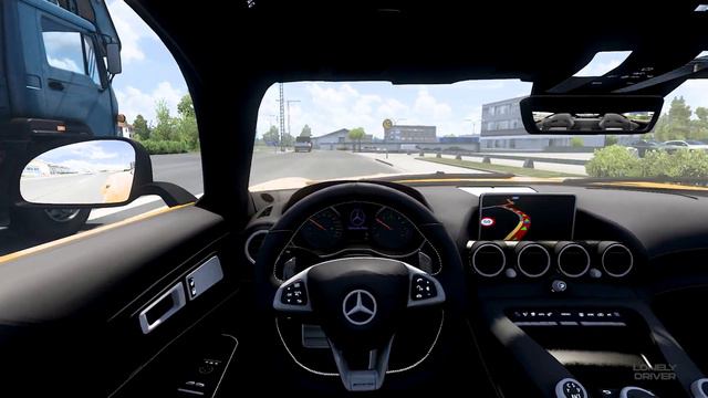 Mercedes-Benz AMG GTR | Euro Truck Simulator 2 (Controller Gameplay) смотреть онлайн