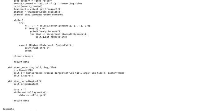 Code Review: remote file follow using python смотреть онлайн
