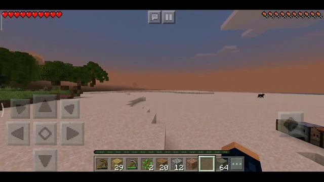 Выживания в Minecraft Pe с другом смотреть онлайн