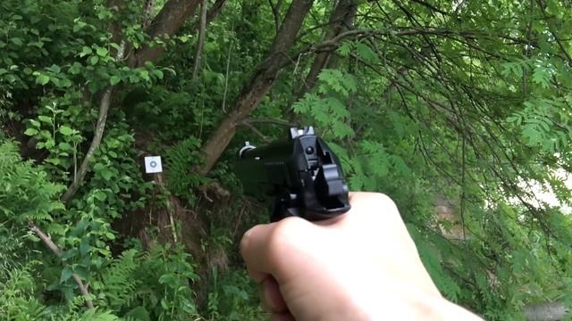 Пневматический пистолет Gletcher TAR 92 Beretta автоматический огонь замедленное видео смотреть онлайн