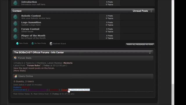 BOBsCAST Forums now open смотреть онлайн