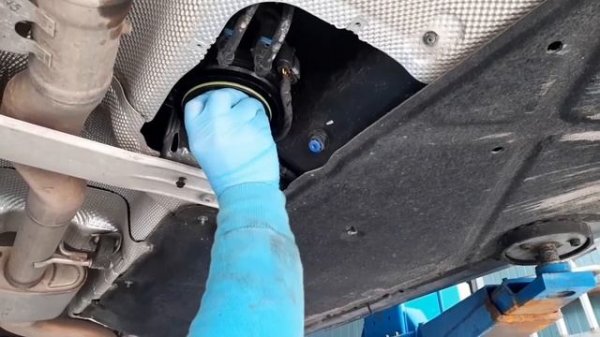 Mercedes W222 Fuel Filter Replacement