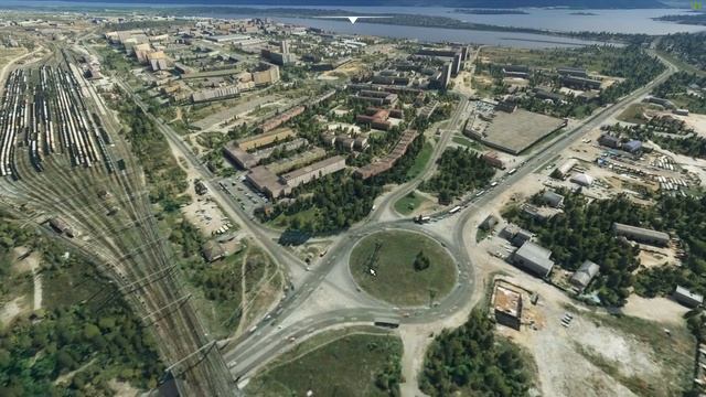 Microsoft Flight Simulator - Врезался в Свой Дом! Аэропорт Курумоч и Тольятти смотреть онлайн