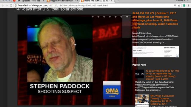 Paddock's "13" tattoo, Yom Kippur, Aug. 21 eclipse, Hugh Hefner & Oct. 1 & Route 91 Harvest Festiva смотреть онлайн