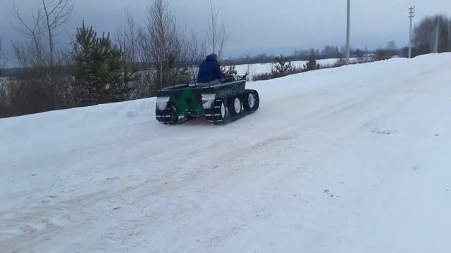 Гусеничный вездеход СБТ-26-1 смотреть онлайн