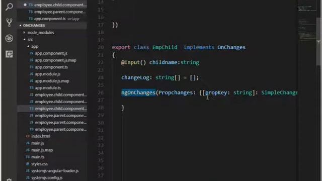 How to detect changes in input property in Angular смотреть онлайн