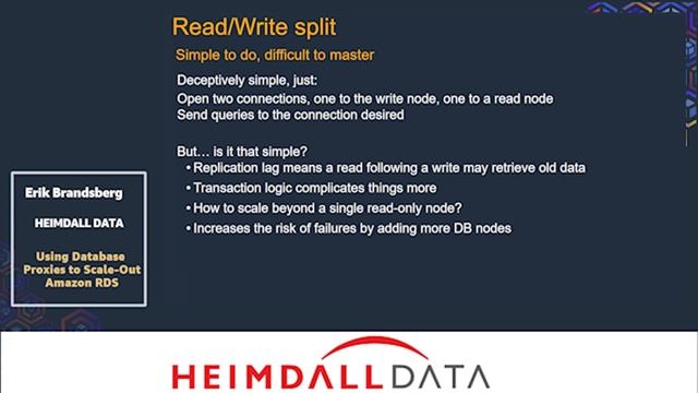 Using Database Proxies To Scale-Out Amazon RDS смотреть онлайн
