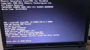 Как зайти и настроить BIOS ноутбука Lenovo ThinkPad Edge E520 для установки WINDOWS 7,8,10 с флешки