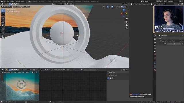 EASY Volumetric Clouds in 1 Minute in Blender | Daily Quick Sketch 39 | Blender 2.9 смотреть онлайн