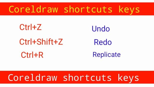 Coreldraw shortcut keys /Corel Draw Graphics Shortcut key смотреть онлайн