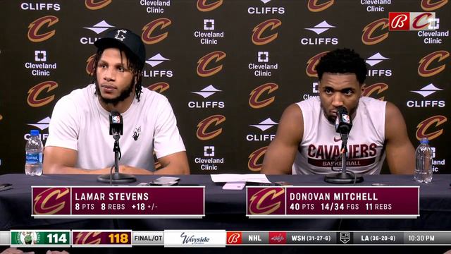 Donovan Mitchell reveals what he said to Grant Williams before Cavs vs. Celtics went into OT смотреть онлайн