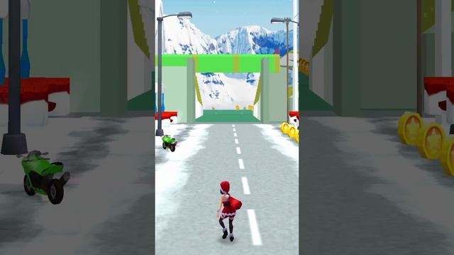 Best Of Santa Girl Run Game ? Big Fun Gameplay #shorts смотреть онлайн