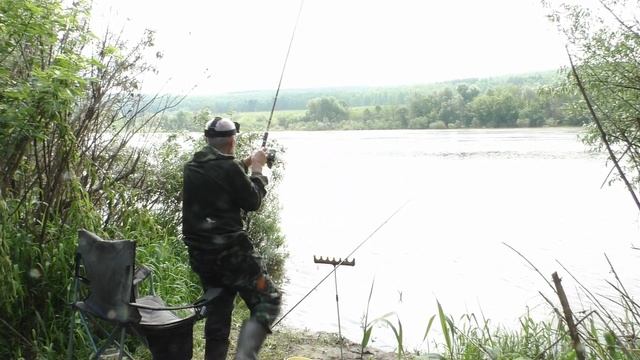 Ока 12.06.2021 Состояние реки и клёва. смотреть онлайн
