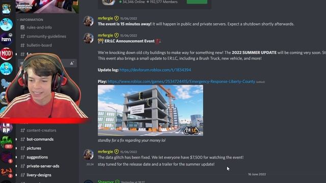 *RELEASE DATE* Of the SUMMER UPDATE COMING Soon to ERLC! // Roblox ER:LC смотреть онлайн