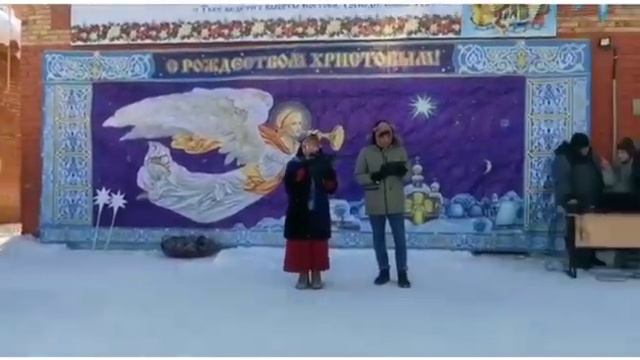 Колядки, угощения и веселые игры воспитанники воскресной школы весело справили Рождество Христово смотреть онлайн