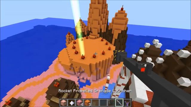 PIGZILLA MOD VS CANDYLAND - Minecraft Mods Vs Maps (Pig Meteor & Missles) смотреть онлайн
