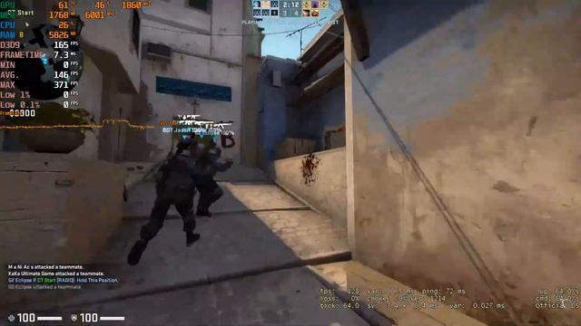 I3 10100F + GTX 1650 SUPER Counter Strike Global Offensive LIVE STREAMING TEST смотреть онлайн