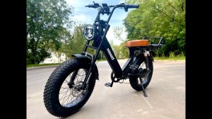 Электровелосипед Minako Bizon - КАЧЕСТВО И СТИЛЬ! Обзор, Тест-драйв, замер максималки, разбор.