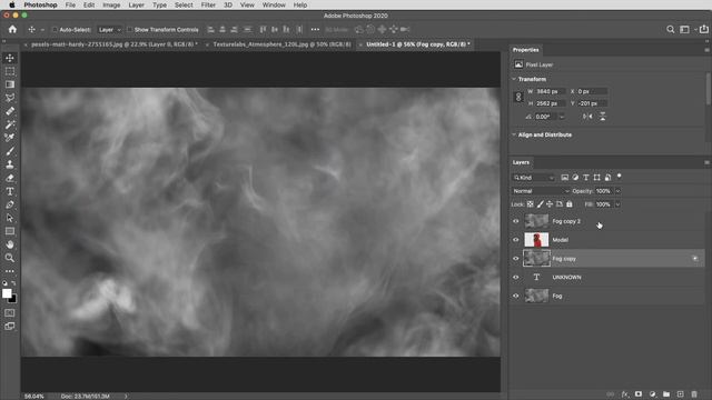 Fog and Text Portrait | Photoshop Tutorial смотреть онлайн