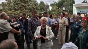 Разминка :)  перед конкурсом в Елецком Горсаду елецкая рояльная гармонь