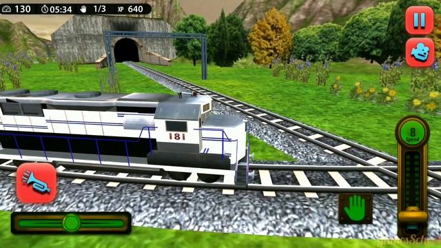 White Pearl Andalus High Speed Express - Indian Train Simulator - Android Gameplay #9 смотреть онлайн