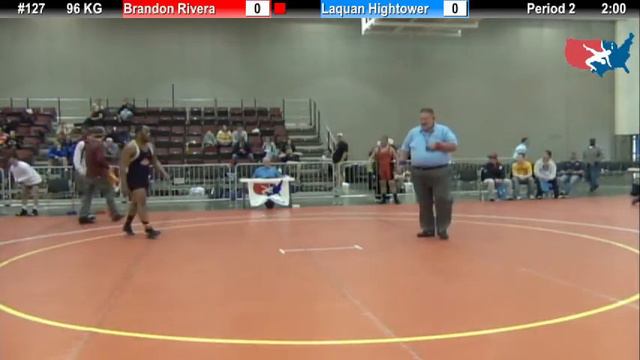 FILAJRGR: 96 KG: Brandon Rivera (Team Overtime) vs. Laquan Hightower (PSC) смотреть онлайн