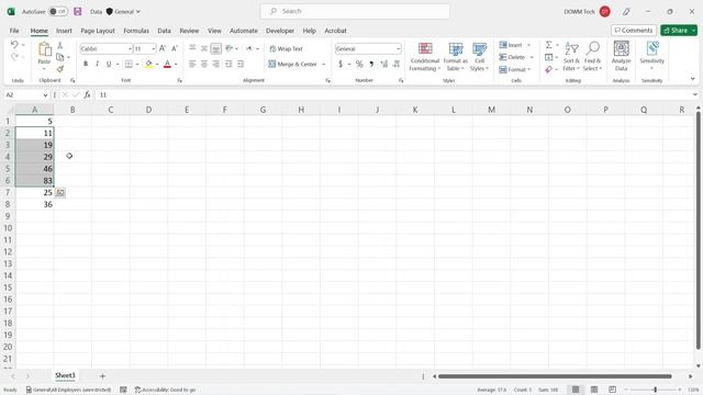 ثلاث طرق لتحويل النص إلى رقم في الاكسل | Convert Text to Number in Excel смотреть онлайн