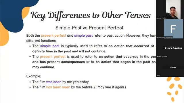 Advanced Grammar - Students' Presentation - Passive form - Present & Past Perfect Tense - Week 9 смотреть онлайн